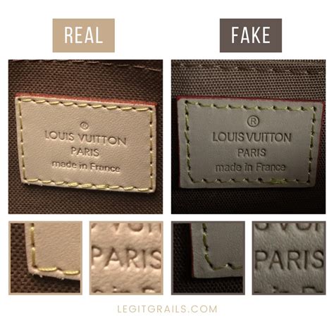 real louis vuitton vs fake|authentic louis vuitton label.